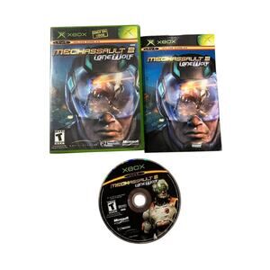 MechAssault 2: Lone Wolf (Microsoft Xbox, 2004) Complete Tested Working CIB